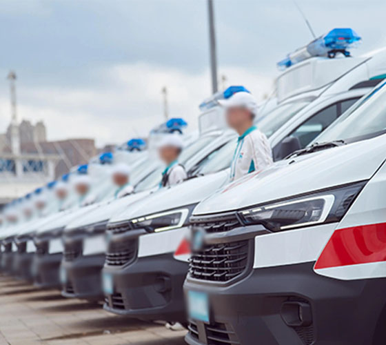 莒县服务车队展示